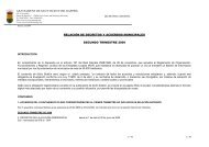 BOLETÍN DE INFORMACIÓN TRIMESTRAL - Ayuntamiento de San ...