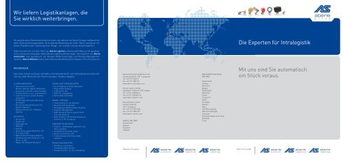 Die Experten für Intralogistik - Aberle Automation