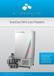 ScanCool Ultra Low Freezers - LMS Consult