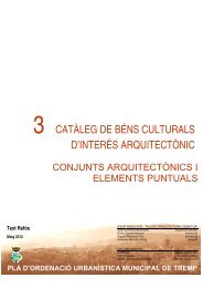 Fitxes Elements Catalogats - Ajuntament de Tremp