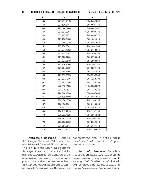 Consultar Archivo Completo - Periódico Oficial - Estado de Guerrero