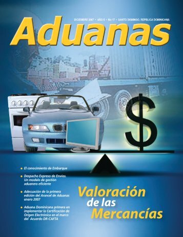 Revista Aduanas #17, Valoración de las mercancías - DGA