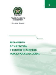 Reglamento de supervisión y control de servicios para la Policía ...