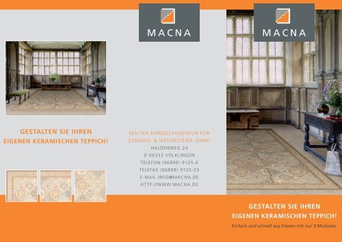 macna-fliesen-flyer - Macna.de