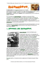 Fichas de teoría de Baloncesto. - Colegio Valdemembra.