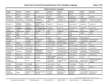 vaccine preventable disease outbreaks: what is . - erie county