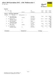 ADAC 9PS Kartslalom 2012 - AMC Pfaffenweiler I