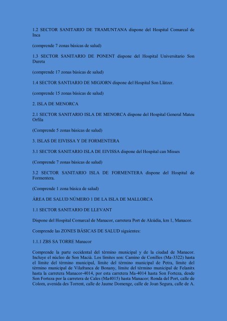 Decreto 59/2009, 18 de septiembre, por el cual se modifica la ... - Tinet