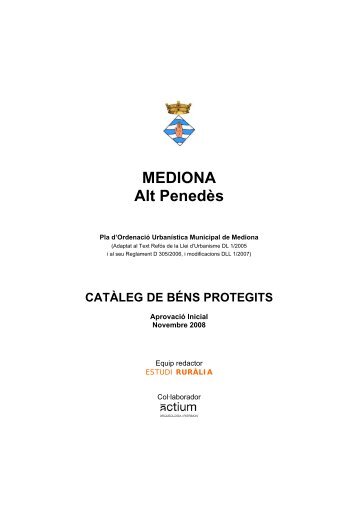 catàleg de béns protegits - Mediona.info