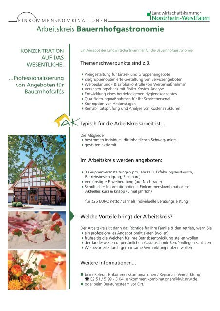 Arbeitskreis Bauernhofgastronomie