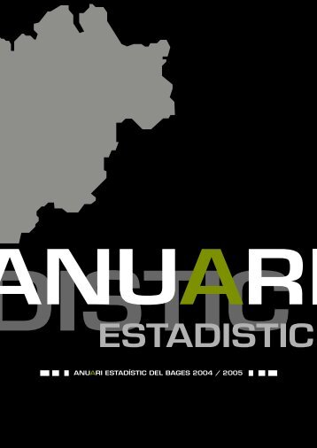 003 - Anuari Estadístic del Bages - Consell Comarcal del Bages