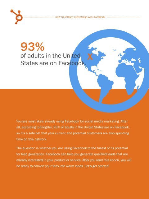 Facebook Marketing - "ATTRACT CUSTOMERS WITH FACEBOOK"