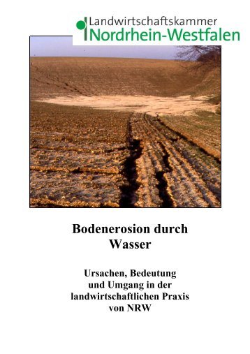 Bodenerosion durch Wasser Broschüre endgültig