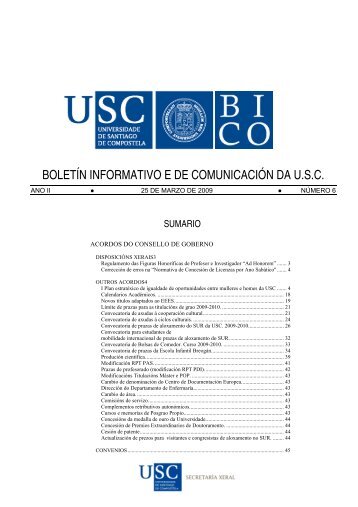 BICO #6, version PDF - Universidade de Santiago de Compostela