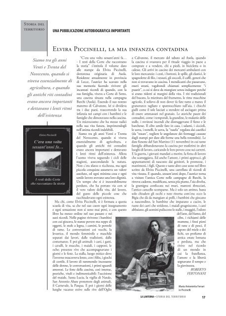 La Lanterna n°83 settembre 2008 - Fondazione Sanguanini