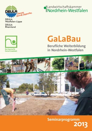 Berufliche Weiterbildung im Garten- und Landschaftsbau