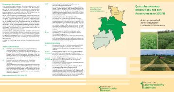 Qualitätsstandard-Mischungen für den Ackerfutterbau 2012/13