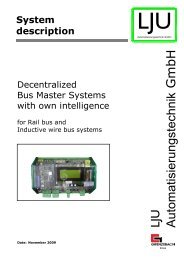 System description - LJU Automatisierungstechnik GmbH