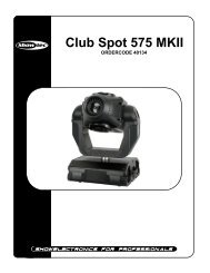 Club Spot 575 MKII - Lite-Factory OHG