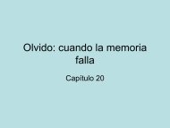 Olvido: cuando la memoria falla