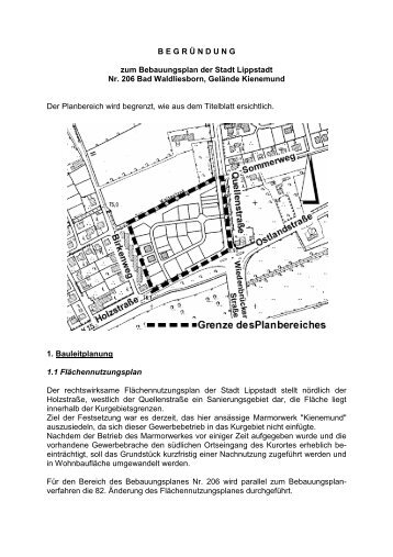 Begründung (70K) - Lippstadt