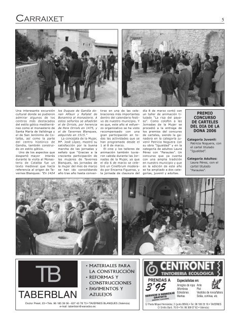 Carraixet 16 octubre 2003 - Tavernes Blanques