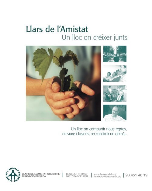 revista en PDF. - Llars de l'Amistat Cheshire