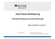 AuS-Trainer-Zertifizierung