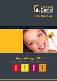 Catàleg general d'implants 2011 - catalana dental