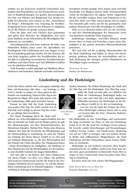 Hutzeitung - Lindenberg