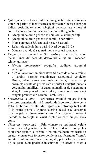 Fituica: Biologie - Clasele 11-12