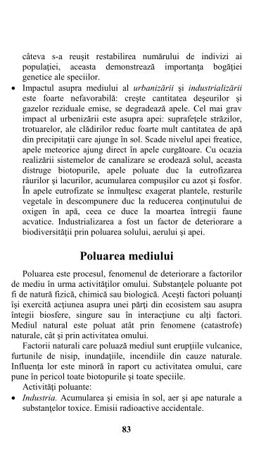 Fituica: Biologie - Clasele 11-12