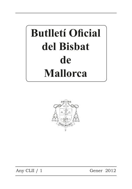 Butlletí Oficial del Bisbat de Mallorca