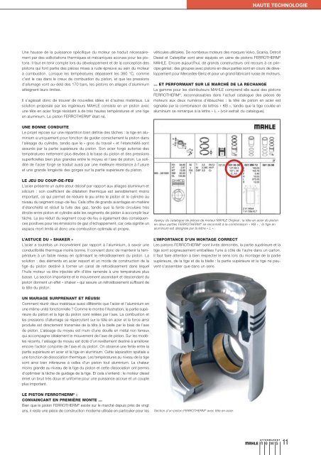 UNE NOUVELLE DIMENSION - Mahle.com