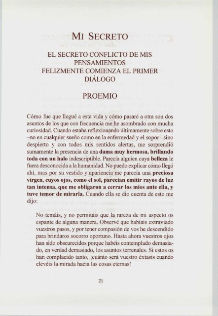 MI SECRETO - Frente de Afirmación Hispanista