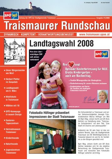 Traismaurer Rundschau - SPÖ Traismauer