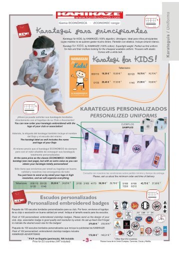 Karategui para principiantes Karategi for KIDS! - Pedro Gomes