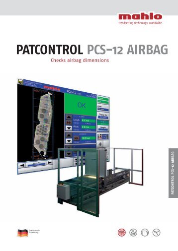 PATCONTROL PCS-12 AIRBAG-12_84-010181 ... - Mahlo GmbH