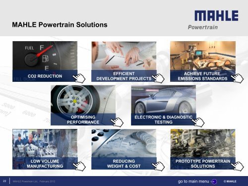 [PDF] MAHLE Powertrain â Company Overview - Mahle.com