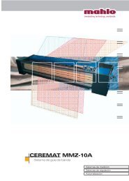 Ceremat MMZ-10A spanisch.qxd - Mahlo GmbH