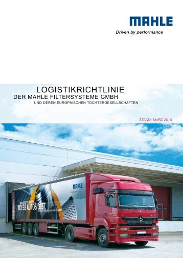 LOGISTIkRICHTLINIE - Mahle.com