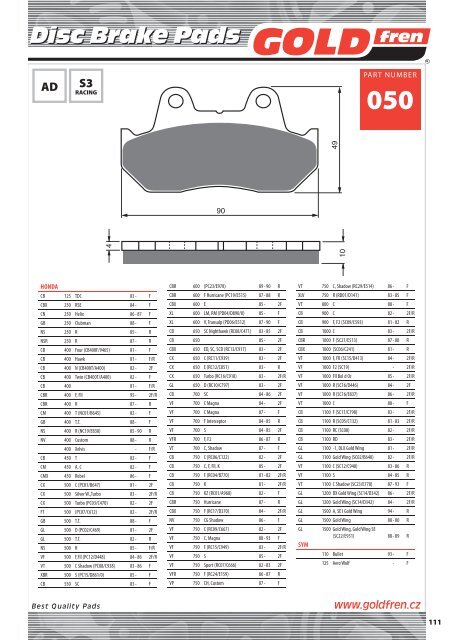 Disc Brake Pads