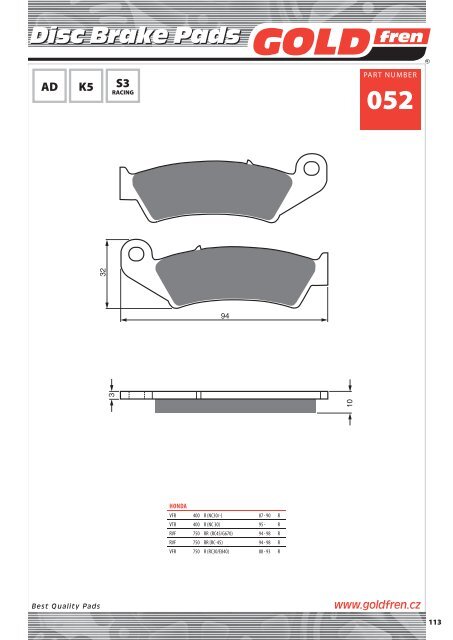 Disc Brake Pads