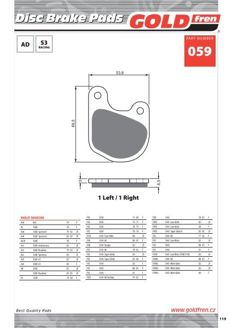 Disc Brake Pads