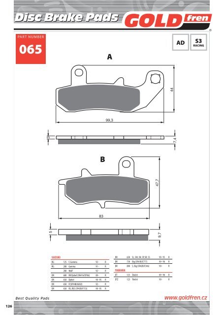 Disc Brake Pads