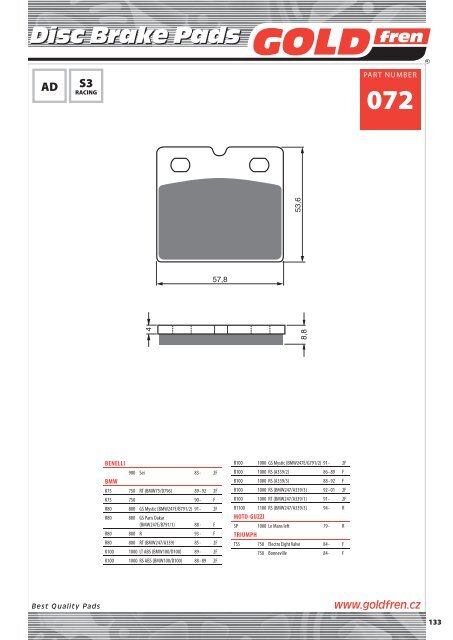 Disc Brake Pads