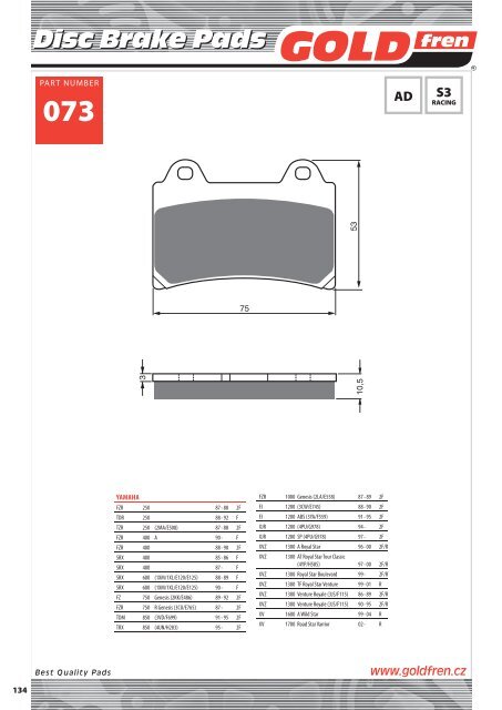 Disc Brake Pads