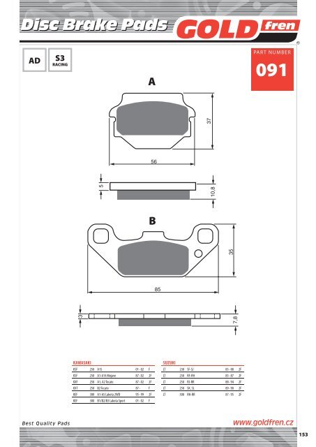 Disc Brake Pads