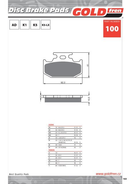 Disc Brake Pads