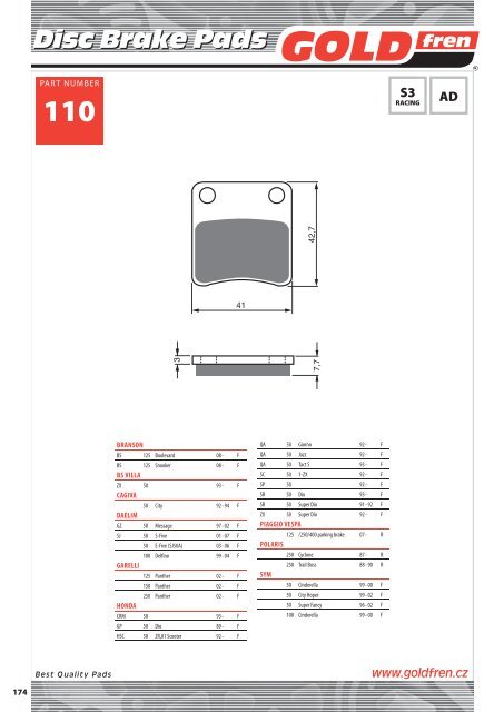 Disc Brake Pads